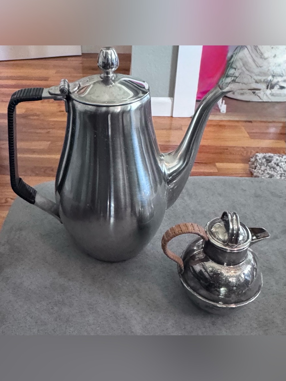 Reed & Barton Vintage Coffee/Tea Server and Small Creamer (not Reed &Barton)